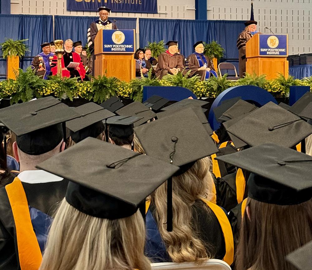 SUNY Poly Celebrates Graduation of 802 Students at 49th Commencement